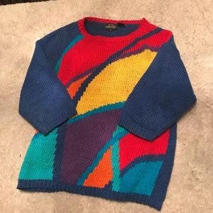 Colorful vintage sweater